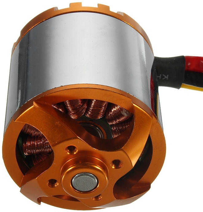 вид спереди Двигатель N5065 270KV 1665 W