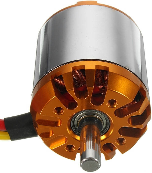 вид с зади Двигатель N5065 270KV 1665 W