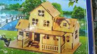 Do-it-yourself wooden house