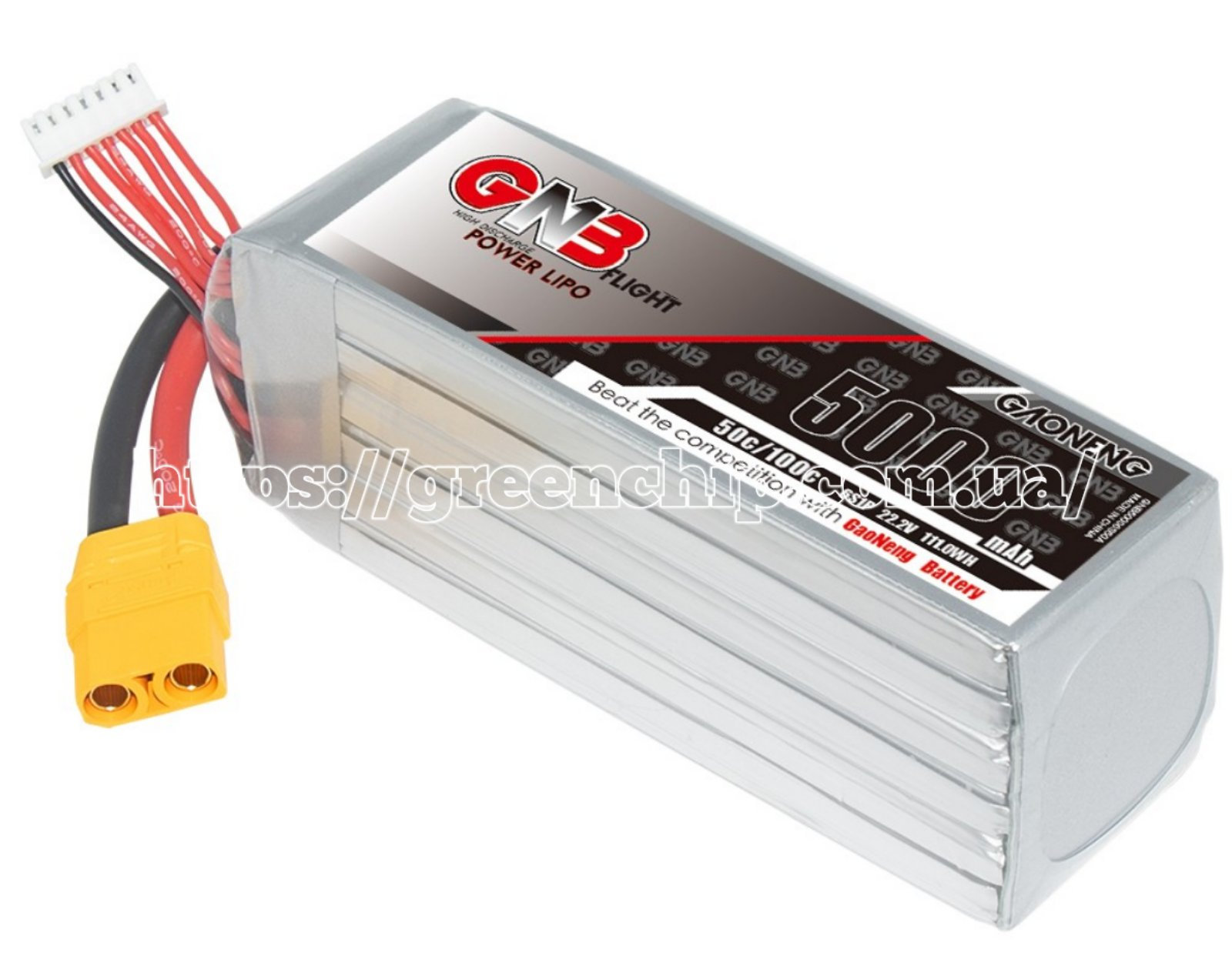 Аккумулятор Gaoneng GNB 5000mAh 2S 5C