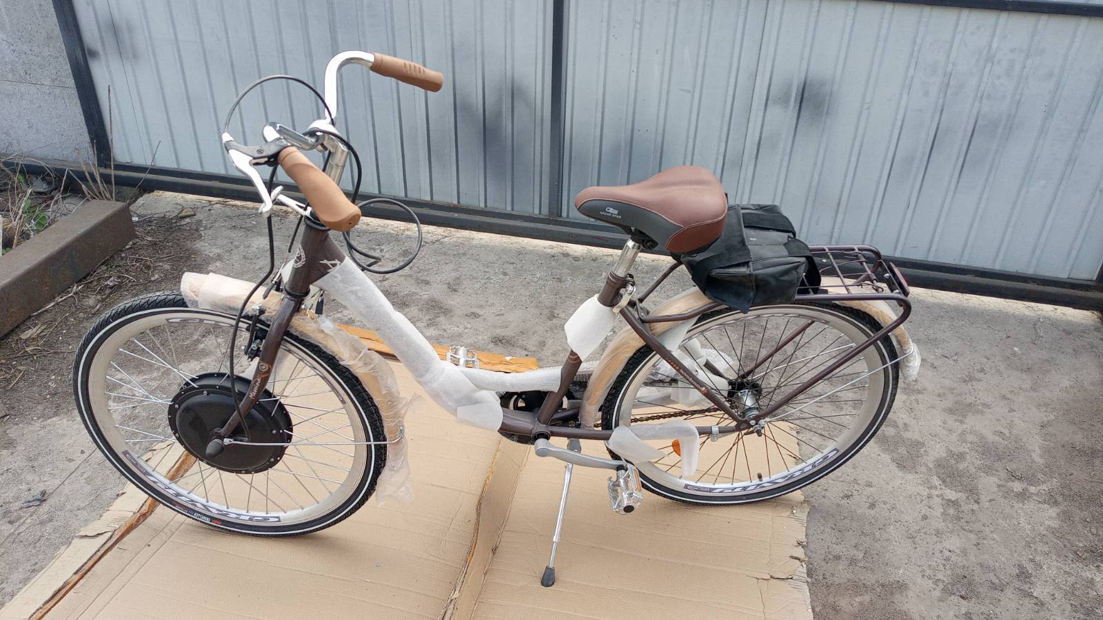 Electric bike 26" wheel, 48V motor 1000W1