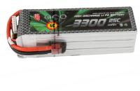 Аккумулятор Gens ace Lipo 6S, 3300 мАч, Lipo 22,2 в, батарейный блок, Т-образная вилка style=